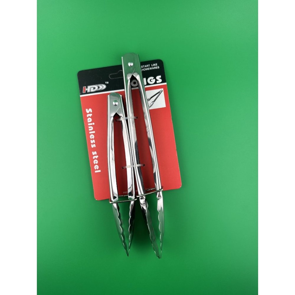 SERVING TONGS: METAL